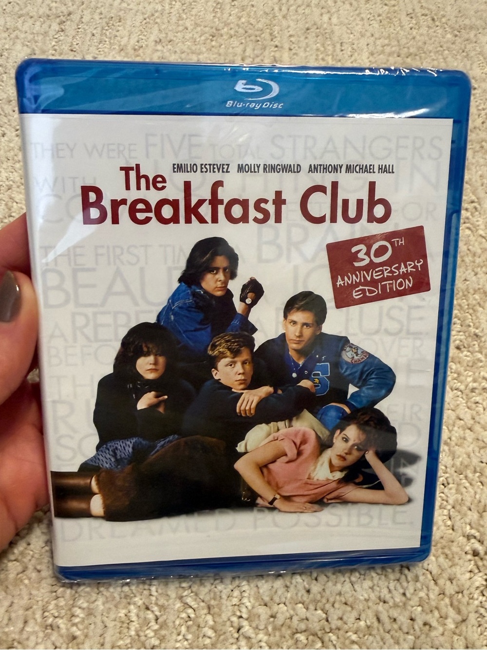 NEW! The Breakfast Club blu-ray